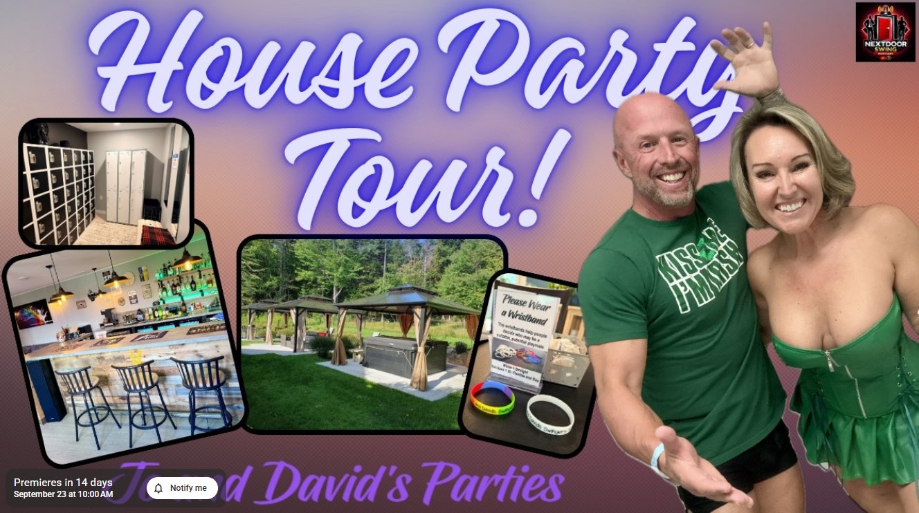 Jo and David hosts of swingers parties